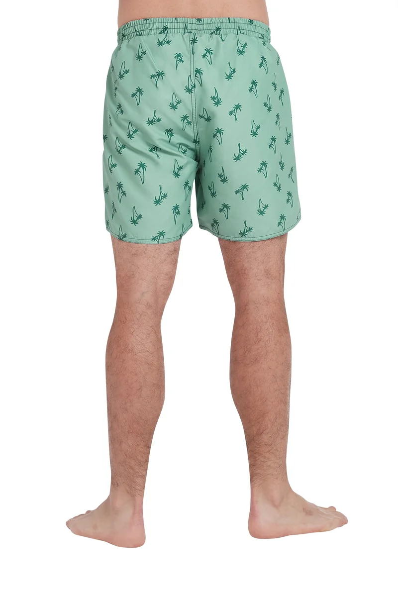 كويجا صن وير COEGA  Mens Mens Boardshorts - Navy Spring Palms